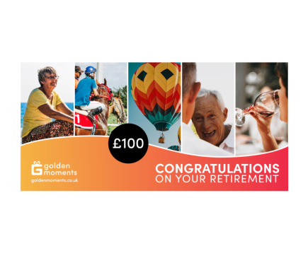 £100 Flexible Retirement Gift Voucher