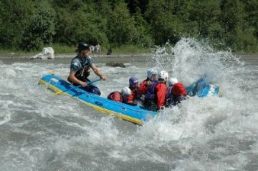 River Rafting Saane, Switzerland