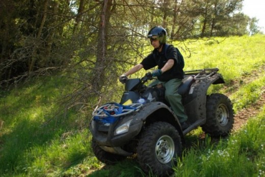 Off Road Quad Biking in Perthshire