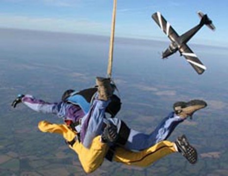 Tandem Skydive in Nottinghamshire