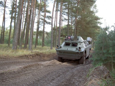 Panzer fahren in Magdeburg