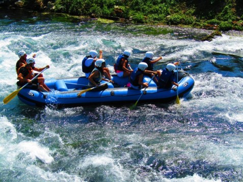 Rafting in Lazio