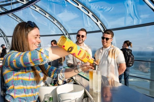 Brighton Sky Bar i360 Experience with a Drink