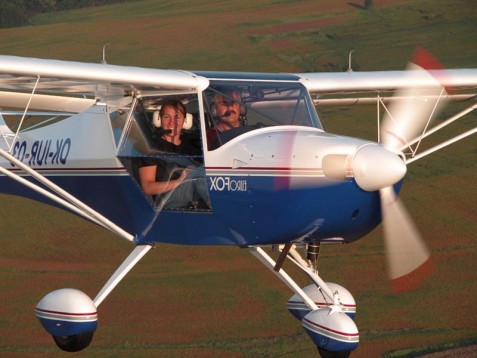 Microlight Flight - Wiltshire