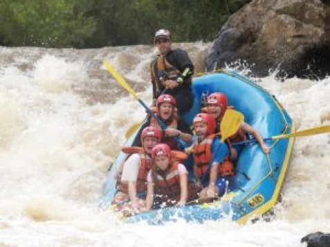 White water rafting