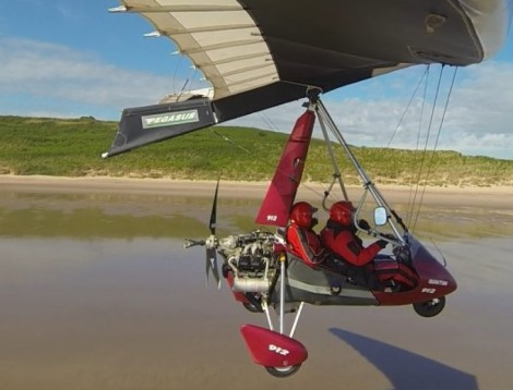 Microlight Flight - Northumberland - 60 minutes