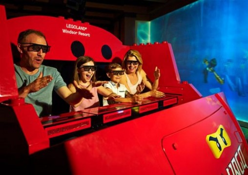 3D Ride at Legoland