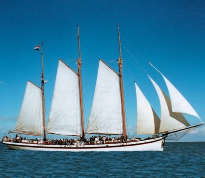 Three-Masted Sailing to Pampus for Two