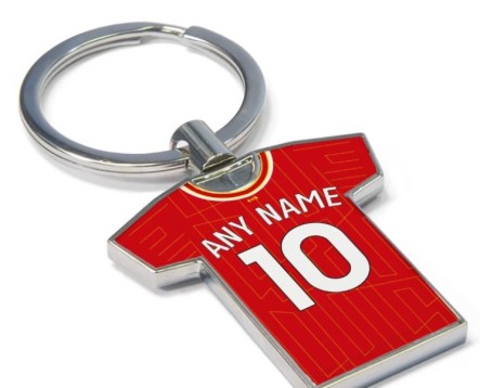 Personalised Fan Keyring 2024/25