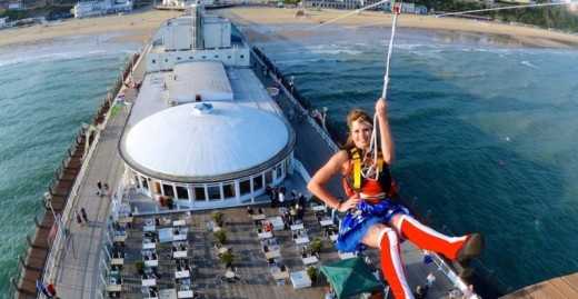 Bournemouth Pier Zip Line