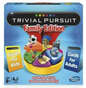 Trivial Pursuit Family Edition Board Game