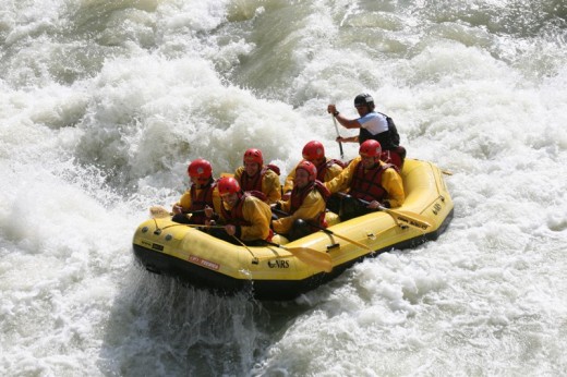 White water rafting