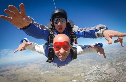 Tandem Skydive in Germany