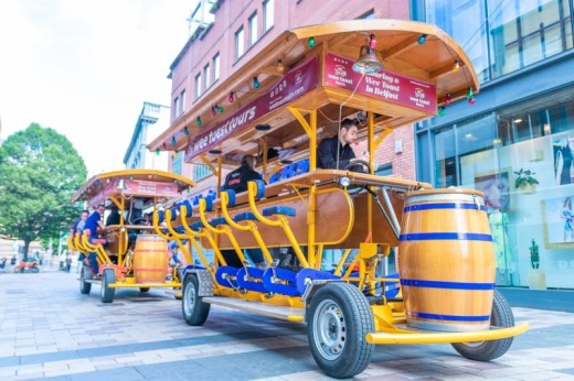 Belfast- City Centre Beer Bike Tour