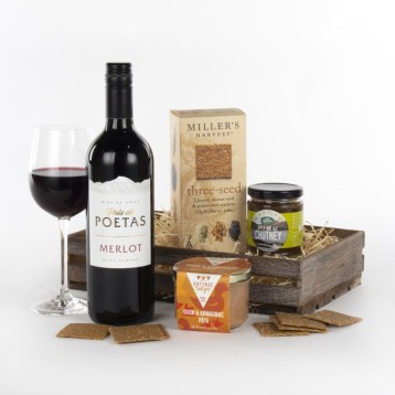 Wine and Pate Hamper Gift