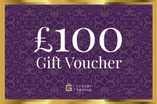 £100 Luxury Train Gift Card