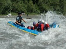 River Rafting Saane, Switzerland