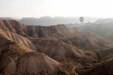 Balloon ride over Guadix (Granada)