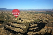 Balloon ride over Guadix (Granada)