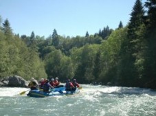 River Rafting Saane, Switzerland