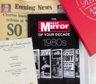 Personalised Decade Book and Newspaper Gift