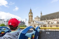 London city tour hop-on hop-off bus with Thames Cruise for Two