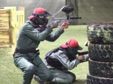 Paintball near Basel, Switzerland