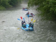 River Rafting Rhône, Switzerland