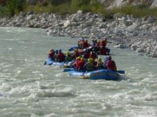 River Rafting Rhône, Switzerland