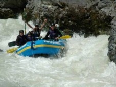 River Rafting Saane, Switzerland