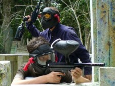 Paintballing