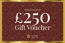 £250 Northern Belle Luxury Train Gift Voucher