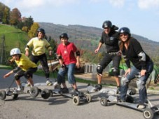 Mountain Boarding in St. Anton-Berneck - Switzerland