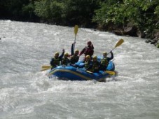 River Rafting Rhône, Switzerland