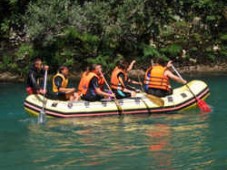 River Rafting Saane, Switzerland