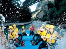 River Rafting Saane, Switzerland