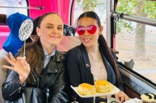 'Here We Go Again' London Afternoon Tea Bus with Prosecco for Two